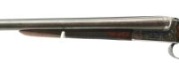 Doppelflinte SAUER-AYA - ohne - Note 3  - f&uuml;hrige, leichte Doppelflinte von Sauer-Aya, Kal. 12/70, kein Stahlschrotbeschu&szlig;, leichter silberfarbener verzierter Systemkasten, Riemenb&uuml;gel&ouml;sen, ventilierte Schaftkappe, aufgebrachtes Lang-Leuchtvisier mit rote