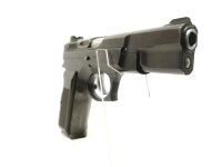 halbautomatische Pistole Norinco - NZ75 - Note 2  - chinesischer Nachbau der CZ75 (Br&uuml;nner Waffenwerke) Sportpistole, Modell NZ75, Kunststoffgriffschalen, silberfarbenes Abzugsz&uuml;ngel, Vollmetallwaffe, 110mm Laufl&auml;nge (4,25"), linksseitige Sicherung, Steck