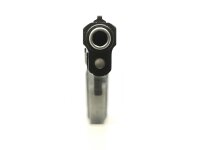 halbautomatische Pistole Norinco - NZ75 - Note 2  - chinesischer Nachbau der CZ75 (Br&uuml;nner Waffenwerke) Sportpistole, Modell NZ75, Kunststoffgriffschalen, silberfarbenes Abzugsz&uuml;ngel, Vollmetallwaffe, 110mm Laufl&auml;nge (4,25"), linksseitige Sicherung, Steck