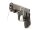halbautomatische Pistole CZ Uhersky Brod - Mod. 92 - Note 3  - tschechische Taschenpistole CZ Mod. 92 aus Sammlungsaufl&ouml;sung im Kal. 6,35mm Browning, mit schwarzen Bakelitgriffschalen, Steckmagazin, verstecktem Hahn, Br&uuml;nierung leicht berieben, sonst tech