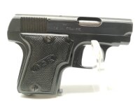 halbautomatische Pistole MAB - Mod. A - Note 2  - franz&ouml;sische Taschenpistole im Kal. 6,35mm Browning, gemustert nach dem Browning Modell FN 1906, Hersteller MAB, Modell A, Kunststoffgriffschalen, guter gepflegter Sammlerzustand (Note 2), ideal f&uuml;r Sammle