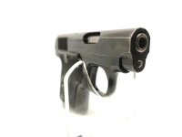 halbautomatische Pistole MAB - Mod. A - Note 2  - franz&ouml;sische Taschenpistole im Kal. 6,35mm Browning, gemustert nach dem Browning Modell FN 1906, Hersteller MAB, Modell A, Kunststoffgriffschalen, guter gepflegter Sammlerzustand (Note 2), ideal f&uuml;r Sammle
