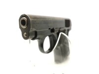 halbautomatische Pistole MAB - Mod. A - Note 2  - franz&ouml;sische Taschenpistole im Kal. 6,35mm Browning, gemustert nach dem Browning Modell FN 1906, Hersteller MAB, Modell A, Kunststoffgriffschalen, guter gepflegter Sammlerzustand (Note 2), ideal f&uuml;r Sammle
