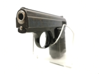 halbautomatische Pistole FN - Baby - Note 2  - belgische "Baby"-Taschenpistole mit Bakelitgriffschalen, Kal. 6,35mm Browning, Bakelitgriffschalen mit FN Logo plus Schriftzug "Baby", linksseitige Sicherung, Steckmagazin, optisch und technisch im gutem gepf