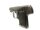 halbautomatische Pistole Urizar - AS\AT\C - Note 3  - kleine Taschenpistole von Urizar, Kal. 6,35mm, optischer Zustand Note 3, altersbedingt, technisch in Ordnung, Bakelit-Griffschalen, mit Schlangensymbol, Schlitten mit leichten Rostn&auml;rbchen (nicht darma