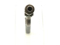 halbautomatische Pistole Stock - Taschenpistole - Note 3  - sch&ouml;ne, seltene Taschenpistole von Franz Stock Berlin im Kaliber 6,35mm Browning, Zustand gesamt Note 2,5 - 3, technisch einwandfrei, optisch am Schlitten leichte Rostn&auml;rbchen (siehe Bilder), Lau