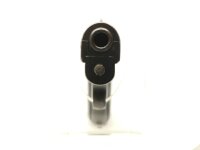 halbautomatische Pistole Haenel - Mod. 1 - Note 3  - kleine Taschenpsitole aus dem Hause Haenel Suhl, Kal. 6,35mm Browning, Sammlungsaufl&ouml;sung, Bakelit-Griffschalen mit "SH" Logo, leichte Rostn&auml;rbchen am Schlitten, sonst im guten Zustand, Note 3 reinoptis