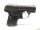 halbautomatische Pistole Haenel - Mod. 1 - Note 3  - kleine Taschenpsitole aus dem Hause Haenel Suhl, Kal. 6,35mm Browning, Sammlungsaufl&ouml;sung, Bakelit-Griffschalen mit "SH" Logo, leichte Rostn&auml;rbchen am Schlitten, sonst im guten Zustand, Note 3 reinoptis