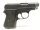 halbautomatische Pistole CZ Uhersky Brod - Mod. 92 - Note 3  - tschechische Taschenpistole CZ Mod. 92 aus Sammlungsaufl&ouml;sung im Kal. 6,35mm Browning, komplett in schwarz, mit schwarzen Kunststoffgriffschalen mit CZ-Logo, Steckmagazin, verstecktem Hahn, te