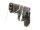 halbautomatische Pistole CZ Uhersky Brod - Mod. 92 - Note 3  - tschechische Taschenpistole CZ Mod. 92 aus Sammlungsaufl&ouml;sung im Kal. 6,35mm Browning, komplett in schwarz, mit schwarzen Kunststoffgriffschalen mit CZ-Logo, Steckmagazin, verstecktem Hahn, te