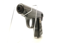 halbautomatische Pistole Galesi - Mod. 9 - Note 2  - italienische Taschenpistole im Kaliber 6,35mm Browning, Hersteller: Galesi, Modell: 9, mit schwarzen Kunststoffgriffschalen, Sicherung links (ist gleichzeitig Schlittensperre), Steckmagazin, technisch i