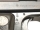 halbautomatische Pistole Galesi - Mod. 9 - Note 2  - italienische Taschenpistole im Kaliber 6,35mm Browning, Hersteller: Galesi, Modell: 9, mit schwarzen Kunststoffgriffschalen, Sicherung links (ist gleichzeitig Schlittensperre), Steckmagazin, technisch i