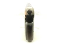 halbautomatische Pistole unbekannt - unbekannt - Note 3  - unbekannte Taschenpistole, vermutlich Baureihe FN 1906 oder &auml;hnlich, Kal. 6,35mm Browning, silberfarbener Schlitten (entbr&uuml;niert), Holzgriffschalen, Steckmagazin, funktioniert tadellos, jedoch ohn