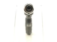 halbautomatische Pistole Galesi - Mod. 9 - Note 3  - italienische Taschenpistole im Kaliber 6,35mm Browning, Hersteller: Galesi, Modell: 9, mit schwarzen Kunststoffgriffschalen, Sicherung links (ist gleichzeitig Schlittensperre), Steckmagazin, technisch i