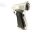 halbautomatische Pistole Rh&ouml;ner - 115 - Note 1  - perfekte Taschenpistole f&uuml;r Sammler, Hersteller: Rh&ouml;ner,  Mod. 115, bicolor (silber/schwarz), tadelloser Sammlerzustand, Note 1, technisch und optisch perfekt, Sicherung links, Steckmagazin, ideal f&uuml;r Samm