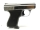 halbautomatische Pistole Rh&ouml;ner - 115 - Note 1  - perfekte Taschenpistole f&uuml;r Sammler, Hersteller: Rh&ouml;ner,  Mod. 115, bicolor (silber/schwarz), tadelloser Sammlerzustand, Note 1, technisch und optisch perfekt, Sicherung links, Steckmagazin, ideal f&uuml;r Samm
