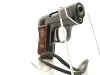 halbautomatische Pistole Astra - 2000 - Note 1  - spanische Taschenpistole ASTRA CUB (2000) im Kal. 6,35mm Browning aus Sammlungsaufl&ouml;sung, Zustand Note 1 (sehr gut), gepflegt, braune Bakelitgriffschalen mit Astra-Logo + Schriftzug "Cub" , Sicherung links