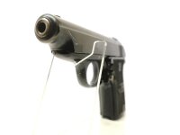 halbautomatische Pistole MAB - GZ - Note 3  - spanische, gr&ouml;&szlig;ere Taschenpsitole von MAB Espanol, Modell GZ, Kaliber 6,35mm Browning, technisch in Ordnung, Bakelit Griffschalen, offene Visierung mit Kimme und Korn, Steckmagazin, leichte Abnutzung der Br&uuml;ni
