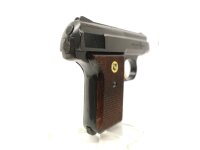 halbautomatische Pistole Reck - P8 - Note 2  - deutsche Taschenpsitole aus dem Hause RECK, Modell P8, mit Holzgriffschalen und Steckmagazin, guter gepflegter Erhaltungszustand, Sicherung linksseitig, f&uuml;r Sammler, H&auml;ndler oder Exporteure *** voreintragspfl