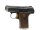 halbautomatische Pistole Reck - P8 - Note 2  - deutsche Taschenpsitole aus dem Hause RECK, Modell P8, mit Holzgriffschalen und Steckmagazin, guter gepflegter Erhaltungszustand, Sicherung linksseitig, f&uuml;r Sammler, H&auml;ndler oder Exporteure *** voreintragspfl