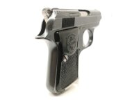 halbautomatische Pistole Astra - 2000 CUB - Note 3  - spanische Taschenpsitole von ASTRA, Mod. 2000 (Cub), Kal. 6,35mm Browning, mit Steckmagazin, silberfarbener Hahn und Abzugsz&uuml;ngel, spanische Beschu&szlig;zeichen, Sicherung links, f&uuml;r Sammer, H&auml;ndler oder f&uuml;