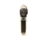 halbautomatische Pistole Galesi - 506/A - Note 3  - italienische Taschenpistole im Kaliber 6,35mm Browning, Hersteller: Galesi, Modell: 506/A, mit hellen (wei&szlig;en) Griffschalen, Sicherung links, Steckmagazin, technisch in Ordnung, optisch im Zustand 3 (alt