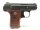 halbautomatische Pistole Reck - P8 - Note 2  - deutsche Taschenpsitole aus dem Hause RECK, Modell P8, mit Holzgriffschalen und Steckmagazin, guter gepflegter Erhaltungszustand, Sicherung linksseitig, f&uuml;r Sammler, H&auml;ndler oder Exporteure *** voreintragspfl
