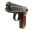 halbautomatische Pistole Reck - P8 - Note 2  - deutsche Taschenpsitole aus dem Hause RECK, Modell P8, mit Holzgriffschalen und Steckmagazin, guter gepflegter Erhaltungszustand, Sicherung linksseitig, f&uuml;r Sammler, H&auml;ndler oder Exporteure *** voreintragspfl