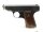 halbautomatische Pistole Deutsche Werke - Ortgies - Note 2  - handliche Taschenpistole aus Erfurt, bekannt unter dem Namen Ortgies, Kal. 6,35mm, mit Holzgriffschalen und Handballensicherung, goldfarbenes Logo auf den Griffschalen, Br&uuml;nierung im gutem Zust