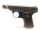 halbautomatische Pistole Deutsche Werke - Ortgies - Note 3  - handliche Taschenpistole aus Erfurt, bekannt unter dem Namen Ortgies, Kal. 6,35mm, mit Holzgriffschalen und Handballensicherung, goldfarbenes Logo auf den Griffschalen, Br&uuml;nierung am Schlitten 