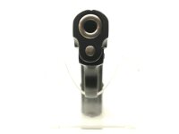 halbautomatische Pistole CZ Uhersky Brod - Mod. Z - Note 2  - tschechische Taschenpistole von CZ, Modell "Z", Kal. 6,35mm Browning, schwarze Kunststoffgriffschalen mit CZ Logo, aus Sammlung, guter Erhaltungszustand, Lauf top, mit Steckmagazin, technisch e