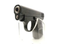 halbautomatische Pistole CZ Uhersky Brod - Mod. Z - Note 2  - tschechische Taschenpistole von CZ, Modell "Z", Kal. 6,35mm Browning, schwarze Kunststoffgriffschalen mit CZ Logo, aus Sammlung, guter Erhaltungszustand, Lauf top, mit Steckmagazin, technisch e