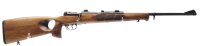 Repetierb&uuml;chse Mauser - M66 - Note 2  - Repetierb&uuml;chsen-Kombination Mauser M66 mit 60er Lauf und 55er Otto Repa Wechsellauf sowie Lochgriffschaft, Lochgriffschaft ist neuwertig, Br&uuml;nierung der beiden L&auml;ufe ist i.O., beide L&auml;ufe im Kal. 7x64, Wechsellauf m