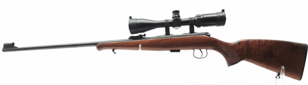 Repetierb&uuml;chse ZBROJOVKA BRNO - ZKM 452 - 2E - Note 1  - robuste KK-Repetierb&uuml;chse aus dem Hause CZ Brno, Modell ZKM 452-2E, mit WALTHER Zielfernrohr, 3-9x44 unbeleuchtet, mit Flipcovern, Schiebekimme, Korn mit Kornschutz, Schaft ohne Schaftbacke, leicht 