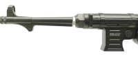 halbautomatische B&uuml;chse GSG - MP40 - Note 1  - halbautomatische B&uuml;chse im Kleinkaliber (.22lr HV), f&uuml;r High-Velocity-Munition, 22 Schuss Steckmagazin, Klappschaft, Laufm&uuml;ndungsgewinde, offene Visierung (Kimme/Korn), Kornschutz, Beschu&szlig; 2017 (CIP N), Zusta