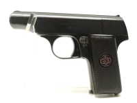 halbautomatische Pistole Walther Zella-Mehlis - Mod. 8 - Note 2  - deutsche Taschenpsitole von Walther, Modell 8, Bakelit-Griffschalen mit 6,35 bzw. CW-Logo, Sicherung, Steckmagazin mit Walther Schriftzug, guter gepflegter Sammlerzustand, technisch in Ord