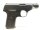 halbautomatische Pistole Walther Zella-Mehlis - Mod. 8 - Note 2  - deutsche Taschenpsitole von Walther, Modell 8, Bakelit-Griffschalen mit 6,35 bzw. CW-Logo, Sicherung, Steckmagazin mit Walther Schriftzug, guter gepflegter Sammlerzustand, technisch in Ord