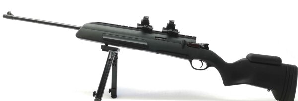 Repetierb&uuml;chse Mauser - K98k byf41 ATI - Note 2  - Repetierb&uuml;chse K98 von Mauser f&uuml;r Israel produziert im Kaliber .308Win., Einbettung in ATI Schaft "Scout" (Kunststoff Schaft, glasfaserverst&auml;rkt), K98 Kennzeichnung "byf41", mit 2 Schnellmontageringen f&uuml;r