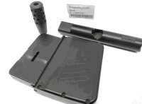 Repetierb&uuml;chse Verney Carron - Speedline .30-06 - Note 1  - tolles Komplettset von Verney-Carron (Frankreich), Modell Speedline Karbon, Kal. .30-06Spr., mit ERA -Schalld&auml;mpfer SOB3D und ZF SUTTER 3-12x50e (m. Leuchtpunkt), sowie Dentler Basis, patentierte
