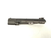 halbautomatische Pistole CZ Uhersky Brod - Mod. 75 - Note 3  - Komplettset CZ Model 75 im Kal. 9mm Luger mit Docter Sight (Rotpunktvisier) und CZ Kadet Wechselsystem im Kal. 22lr., Grundwaffe CZ 75 mit Pachmayr Griffschalen, 4" Lauf, Steckmagazin, Kimme e