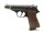 halbautomatische Pistole Walther - PP - Note 2  - f&uuml;hrige Pistole im Kal. 7,65mm Browning aus dem Hause Carl Walther Ulm, Mod. PP, offene feste Visierung &uuml;ber Kimme und Korn, Steckmagazin, Holzgriffschalen, Beschu&szlig; 1976, mit "NdS" Logo, 95mm Laufl&auml;nge, op