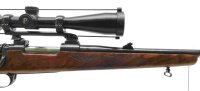 Repetierb&uuml;chse Zastava - ohne - Note 2  - f&uuml;hriger Jagdrepetierer aus dem Hause Zastava, 98er &auml;hnliches System, Kaliber .308Win., innenliegendes Magazin, gekr&ouml;pfter Kammerst&auml;ngel, Sicherung am Kolbenhals rechts, sch&ouml;ne Holzfarbe, franz. Stecher, Klappkimm
