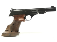 halbautomatische Pistole Erma - ESP 85A - Note 3  - KK-Sportpistole aus dem Hause ERMA, Made in Germany, Holzformgriff f. Rechtsh&auml;nder (Gr. M), verstellbar, beiliegend Standard-Holzgriff f. beidh&auml;ndige Nutzung, offene Visierung mit verstellbarer Kimme (H&ouml;