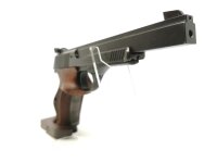 halbautomatische Pistole Erma - ESP 85A - Note 3  - KK-Sportpistole aus dem Hause ERMA, Made in Germany, Holzformgriff f. Rechtsh&auml;nder (Gr. M), verstellbar, beiliegend Standard-Holzgriff f. beidh&auml;ndige Nutzung, offene Visierung mit verstellbarer Kimme (H&ouml;