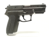 halbautomatische Pistole SIG Sauer - SP2022 - Note 2  - Sig Sauer SP2022, Made in Germany, 4" Lauf, offene Gebrauchsvisierung (Kimme und Korn nicht verstellbar), wei&szlig;e Farbmarkierungspunkte an Kimme und Korn, Sig Pro Griff f&uuml;r beidh&auml;ndige Nutzung, kompakt