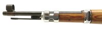 Repetierb&uuml;chse Mauser - K98k Israel - Note 2  - Mauser Oberndorf - Israeli, Kal. .308 Win. (7,62mm), Schichtholzschaft, nicht nummerngleich, Anbauteile und Schaftkappe verchromt, Schiebeviserung vorhanden, dazu feste Picatinnyschiene v. Farrell installier