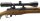 halbautomatische B&uuml;chse Ruger - Mini 14 - Note 2  - halbautomatische B&uuml;chse RUGER Ranch Rifle, auch Mini 14 genannt, Kal. .223 Remington, Holzschaft (oberes Schaftteil leicht heller als Hauptschaft), Metallschaftkappe, schwarzes System und Lauf, Drehkimme