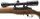 halbautomatische B&uuml;chse Ruger - Mini 14 - Note 2  - halbautomatische B&uuml;chse RUGER Ranch Rifle, auch Mini 14 genannt, Kal. .223 Remington, Holzschaft (oberes Schaftteil leicht heller als Hauptschaft), Metallschaftkappe, schwarzes System und Lauf, Drehkimme