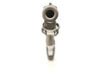 Revolver Taurus - 606 - Note 2  - kurzer 3" Fangschu&szlig;revolver, Laufl&auml;nge 75mm, silber gl&auml;nzend mit Gummigriffschalen samt Fingermulden, beidh&auml;ndig nutzbar, 6-Schuss-Trommel, breiter Hahn, ideal als Fangschusswaffe, Visierung &uuml;ber in den Rahmen eingelassen