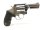 Revolver Taurus - 606 - Note 2  - kurzer 3" Fangschu&szlig;revolver, Laufl&auml;nge 75mm, silber gl&auml;nzend mit Gummigriffschalen samt Fingermulden, beidh&auml;ndig nutzbar, 6-Schuss-Trommel, breiter Hahn, ideal als Fangschusswaffe, Visierung &uuml;ber in den Rahmen eingelassen